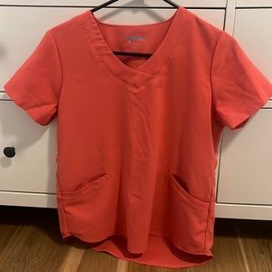 White Cross Oasis Medical Uniform Scrub Short sleeve top (XS) and pant (S)